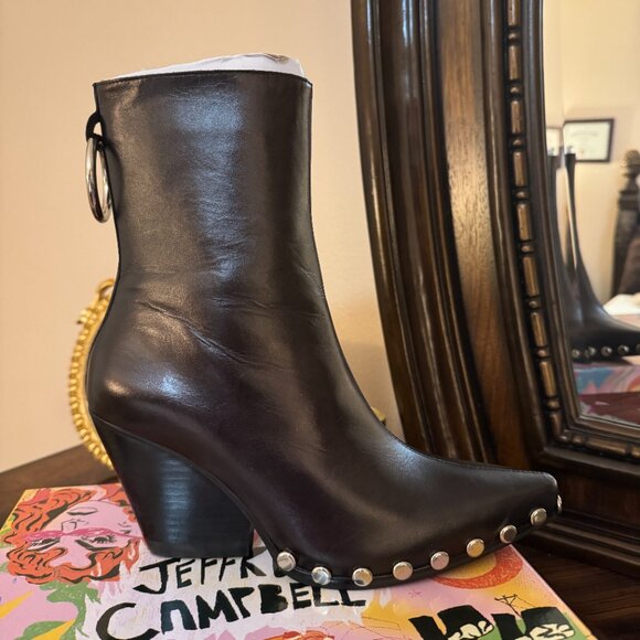 Jeffrey Campbell WALTON-STR Boots - NEW WITH BOX - Picture 9 of 14